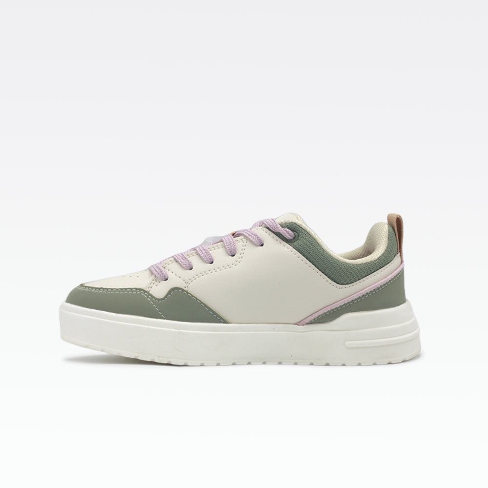 Peak Casual Shoes Off white Green