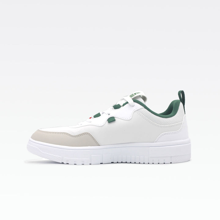 Peak Casual Shoes White green