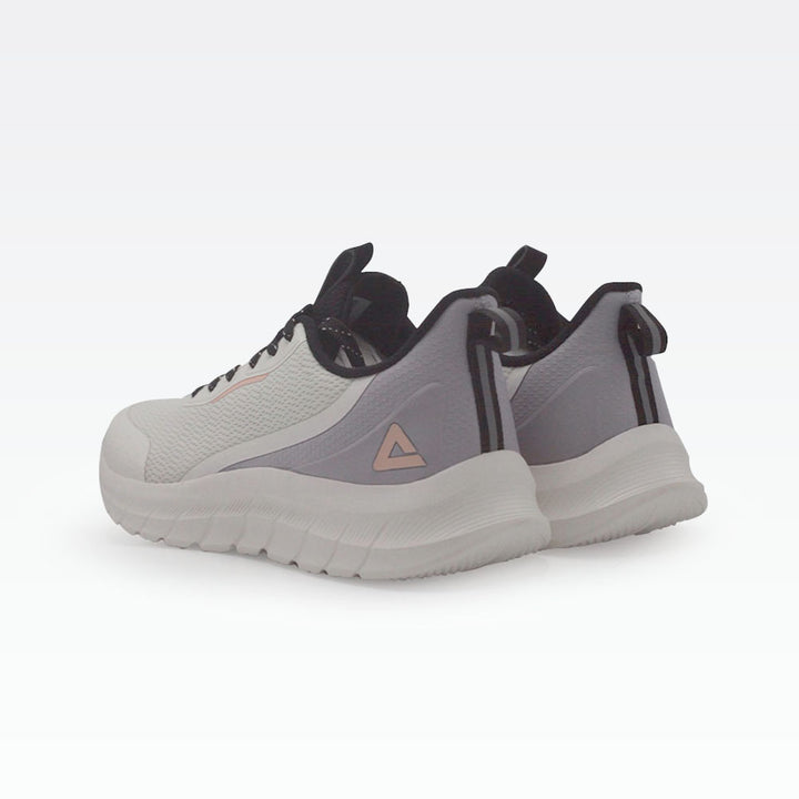 Peak Casual Shoes Off White/Purple
