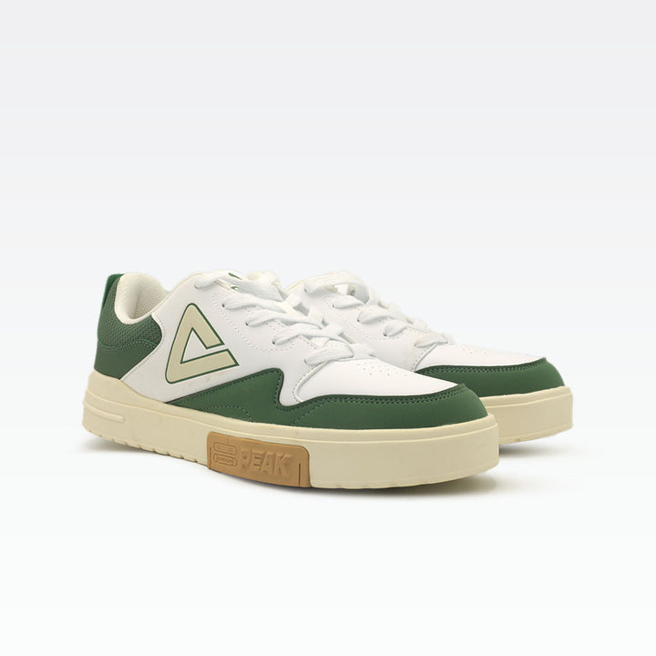Peak Casual Shoes Green White