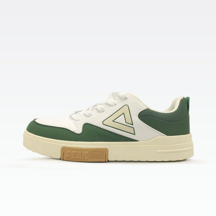 Peak Casual Shoes Green White