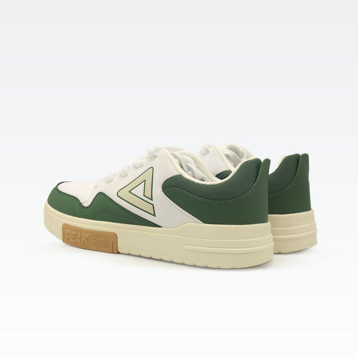 Peak Casual Shoes Green White