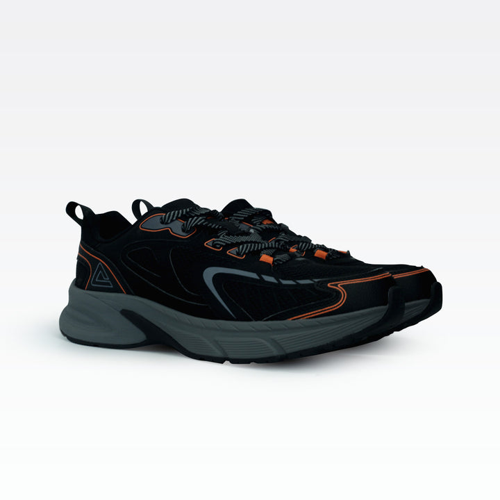 Peak Sports Shoes Black/Paloma Gray/Orange