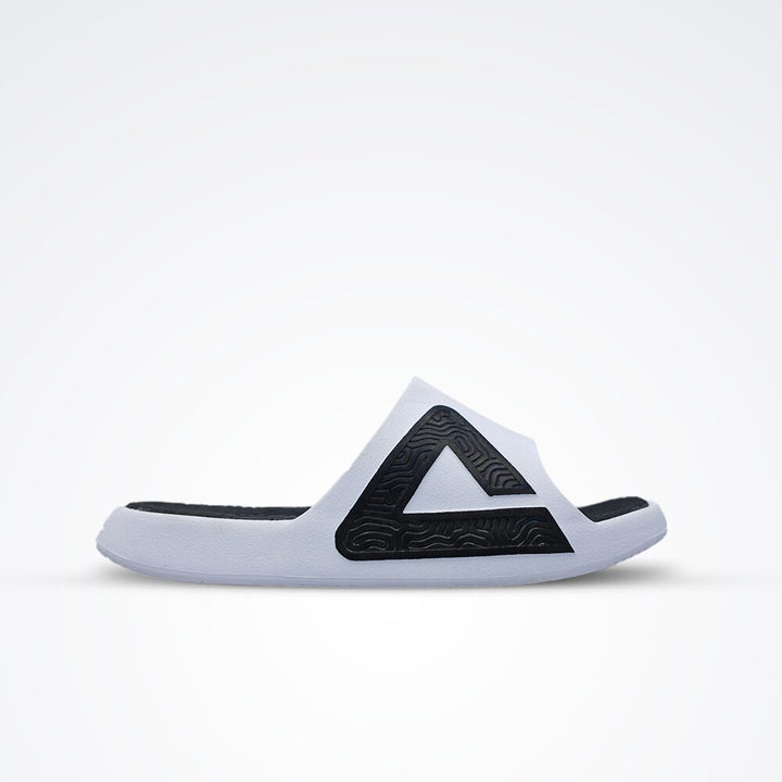 Peak Slippers White/Black
