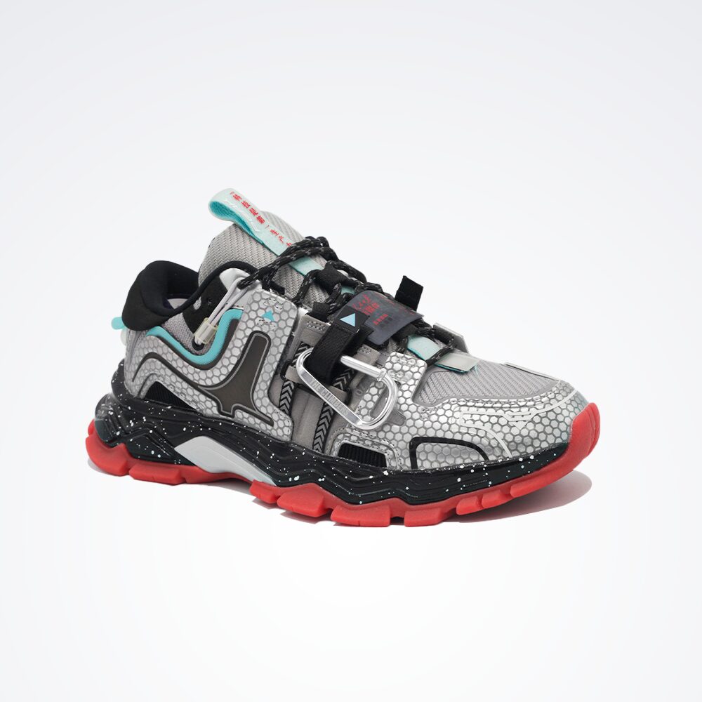 Peak Taichi Casual Shoes Silver Grey