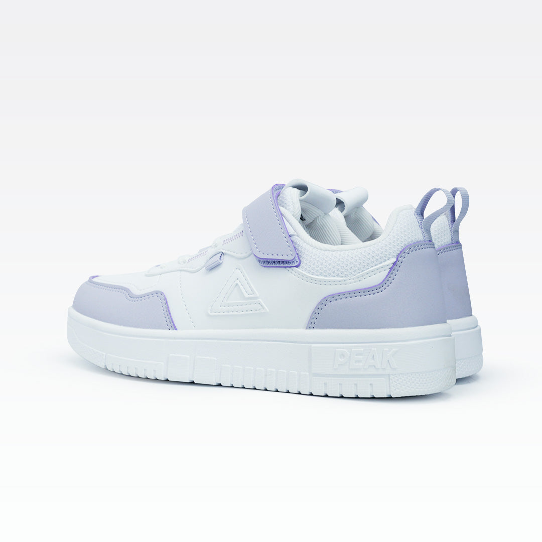 Peak Kid Shoes_White/Purple