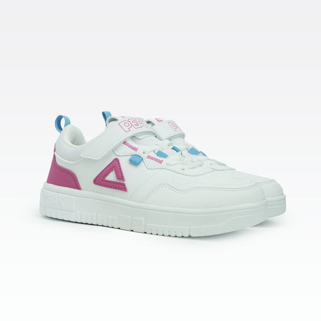 Peak Kid Shoes_White/Rose