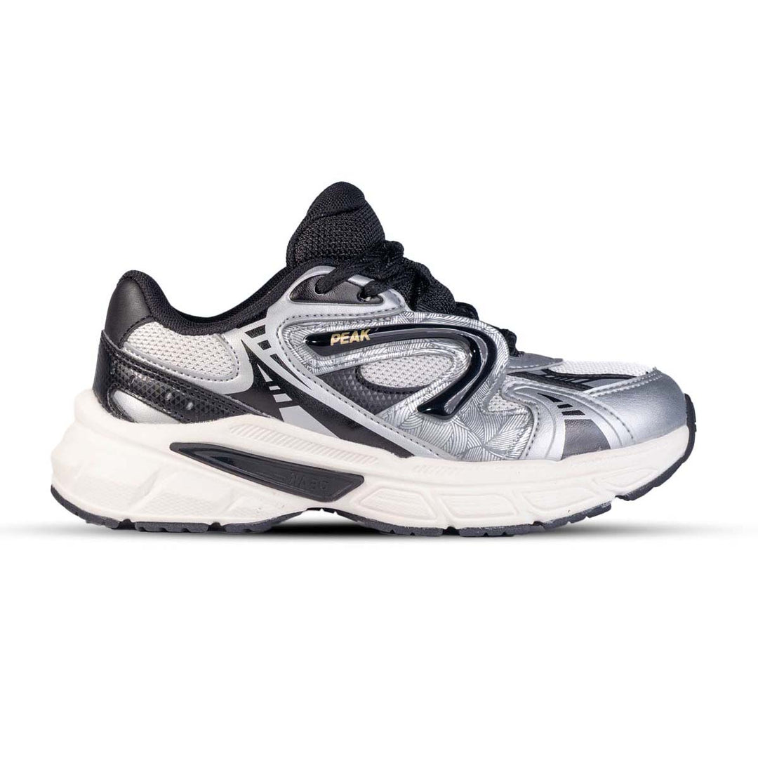 Peak Kids Casual Shoes Lt.Gray/Black