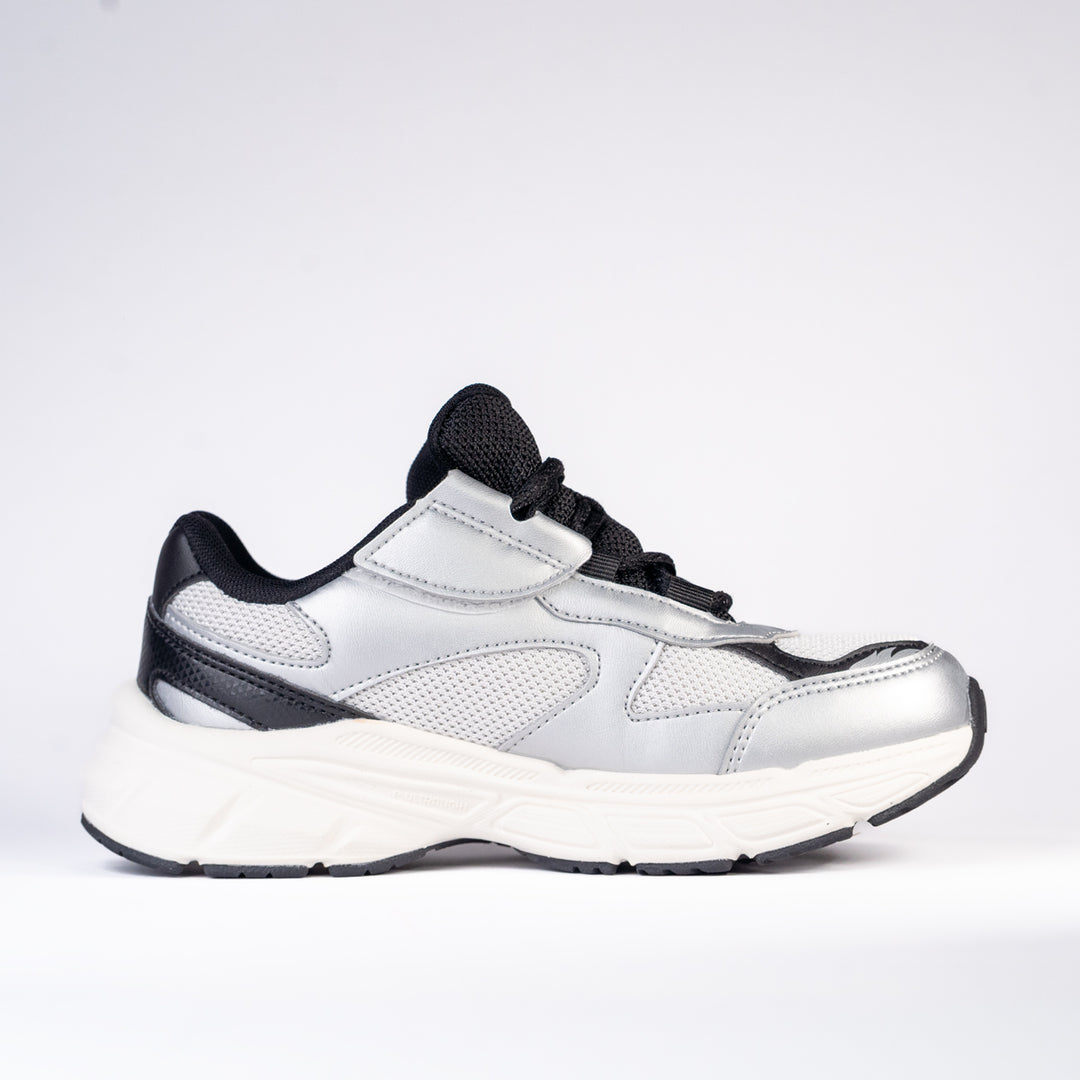 Peak Kids Casual Shoes Lt.Gray/Black