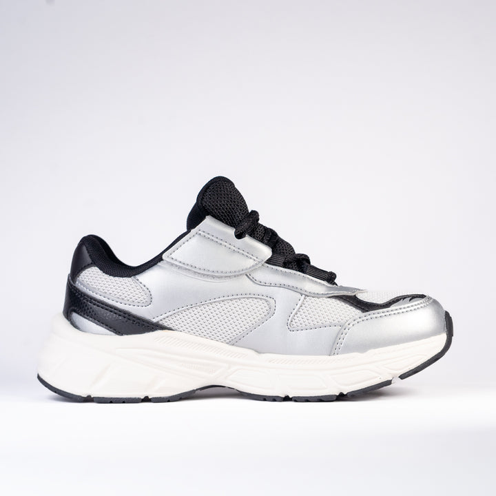 Peak Kids Casual Shoes Lt.Gray/Black