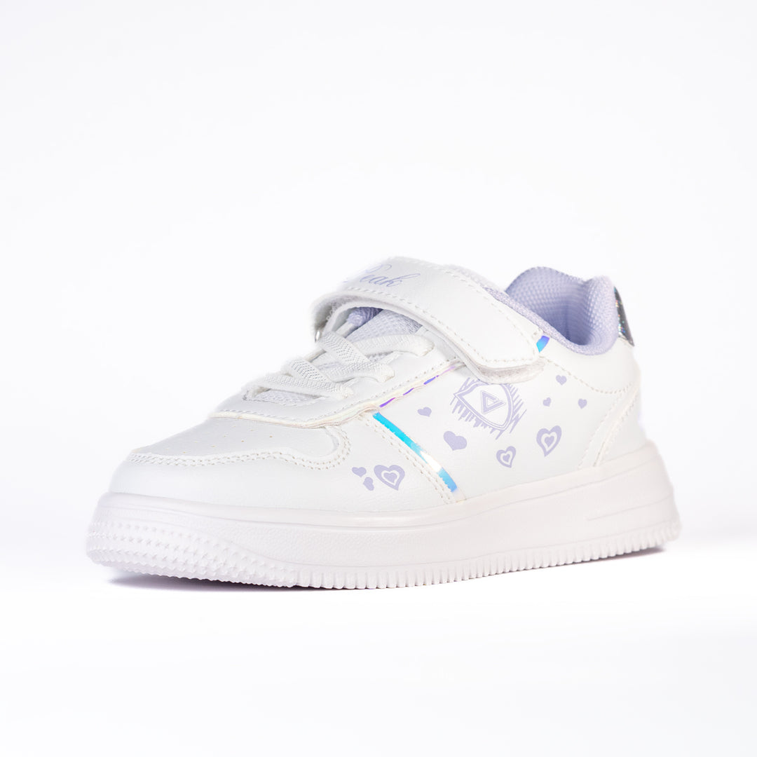 Peak Kids Casual Shoes White