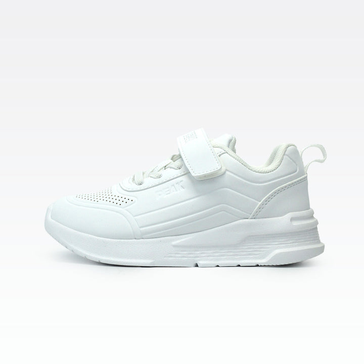 Peak Kids Shoes Canvas White