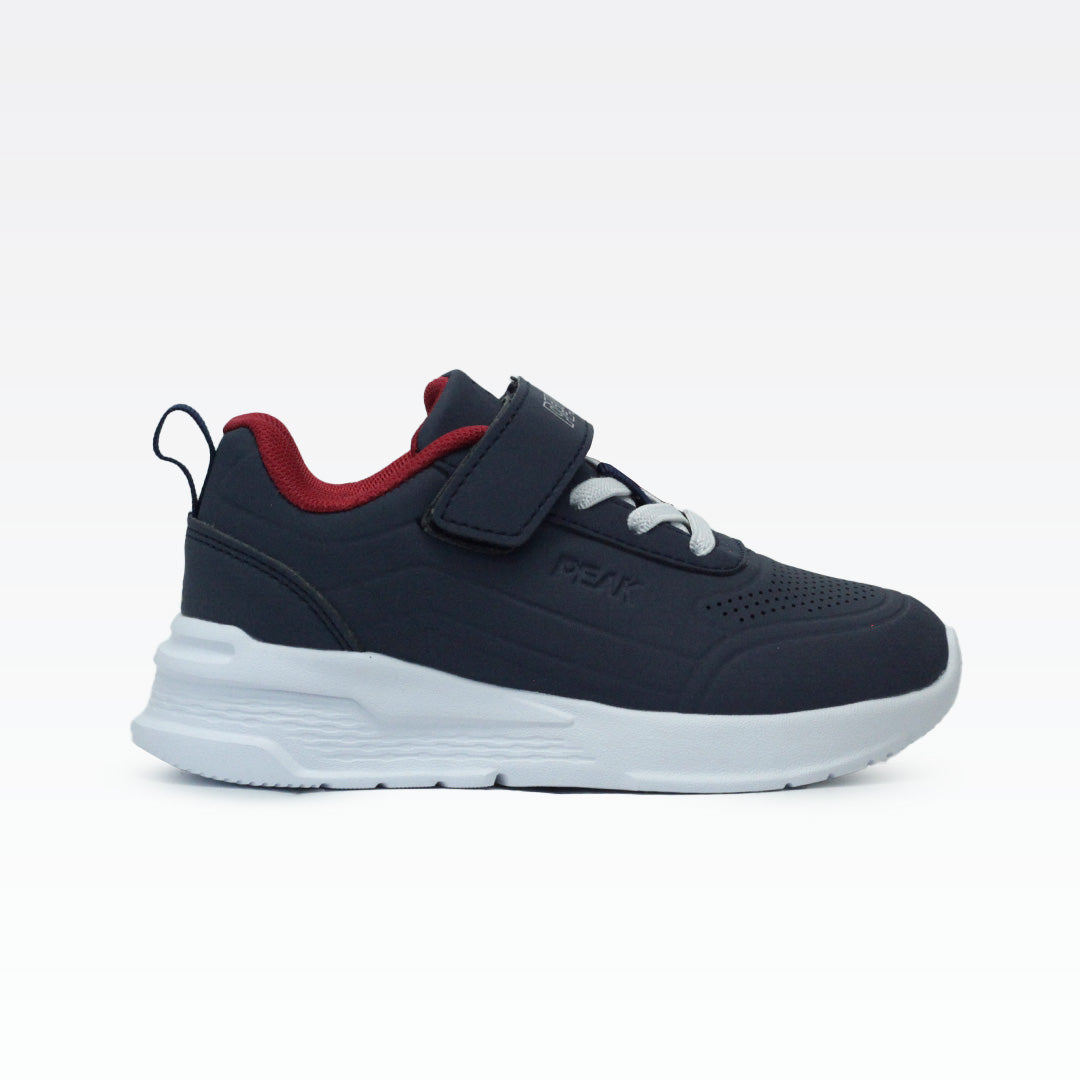 Peak Kids Shoes Navy/White