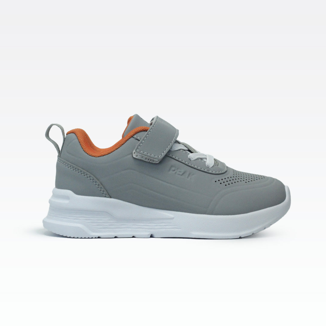 Peak Kids Shoes White Grey