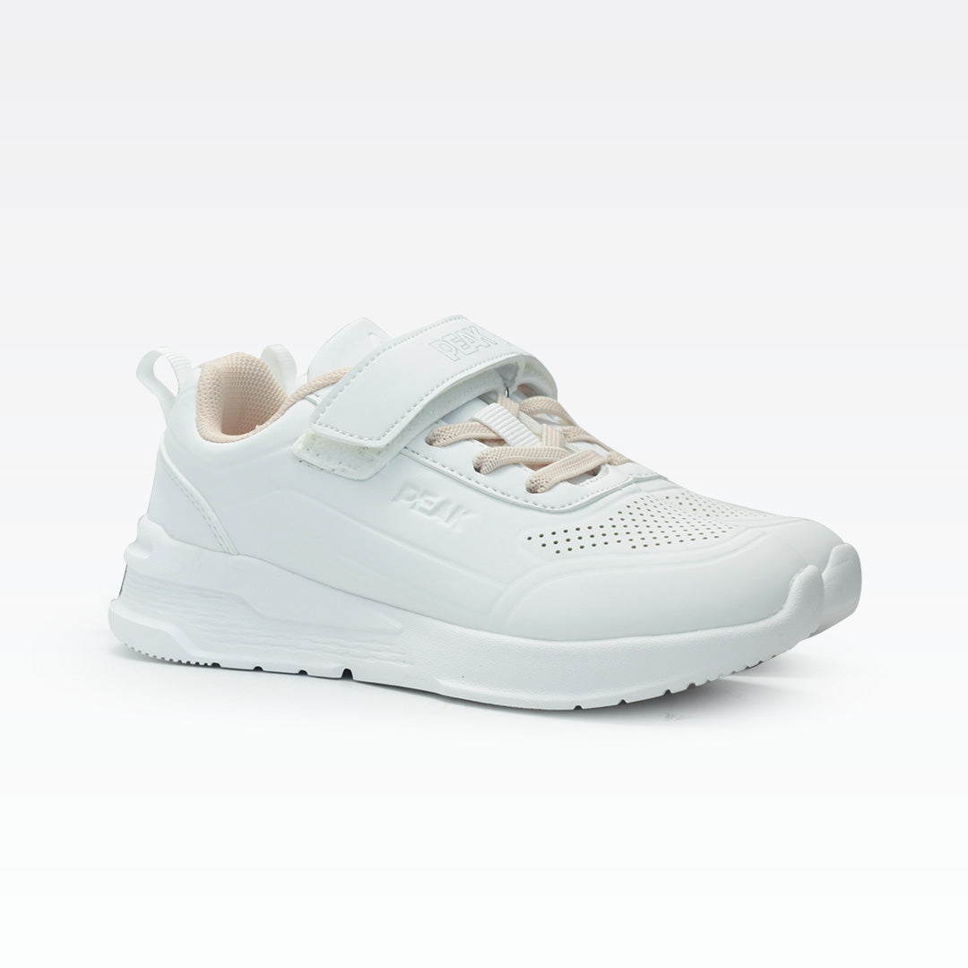 Peak Kids Shoes Milky White