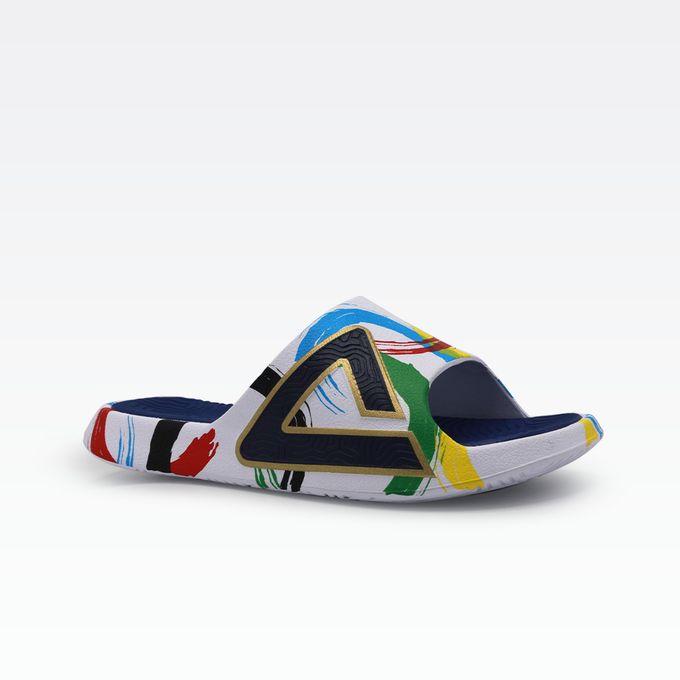 Peak Taichi Slippers White/Dk.Blue
