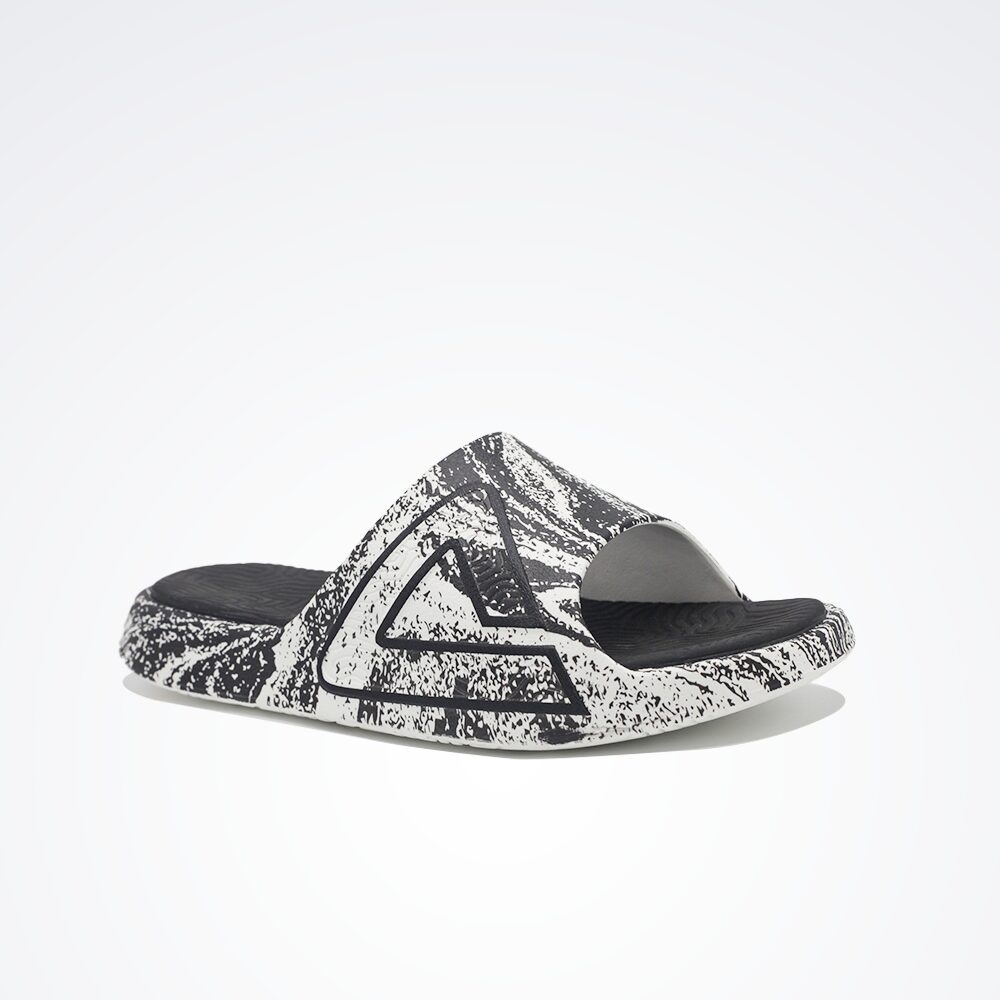 Peak Sports Slippers Black Off White