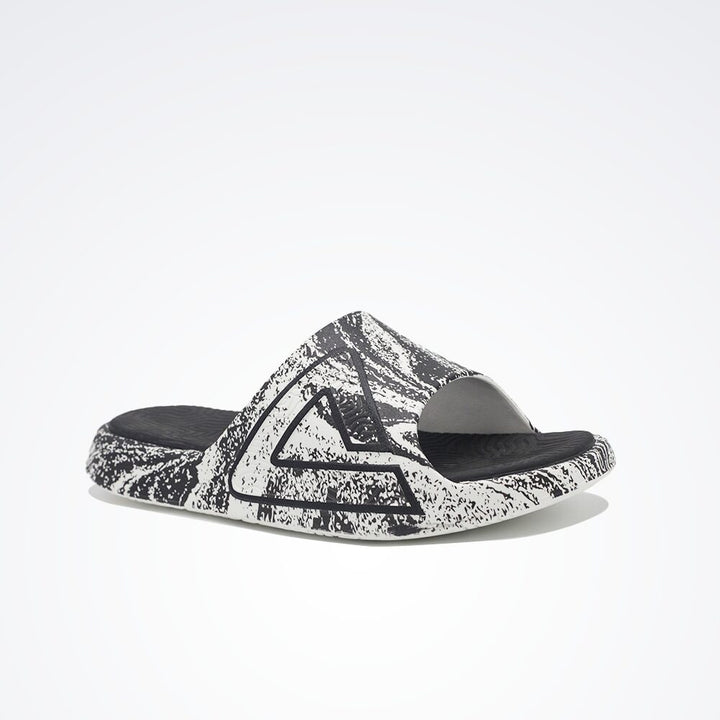 Peak Sports Slippers Black Off White