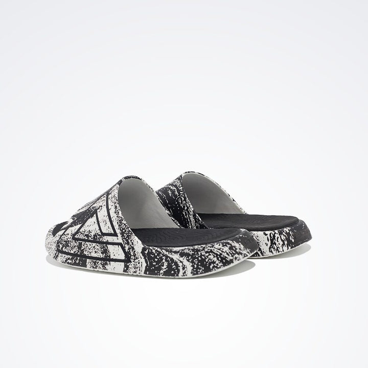 Peak Sports Slippers Black Off White