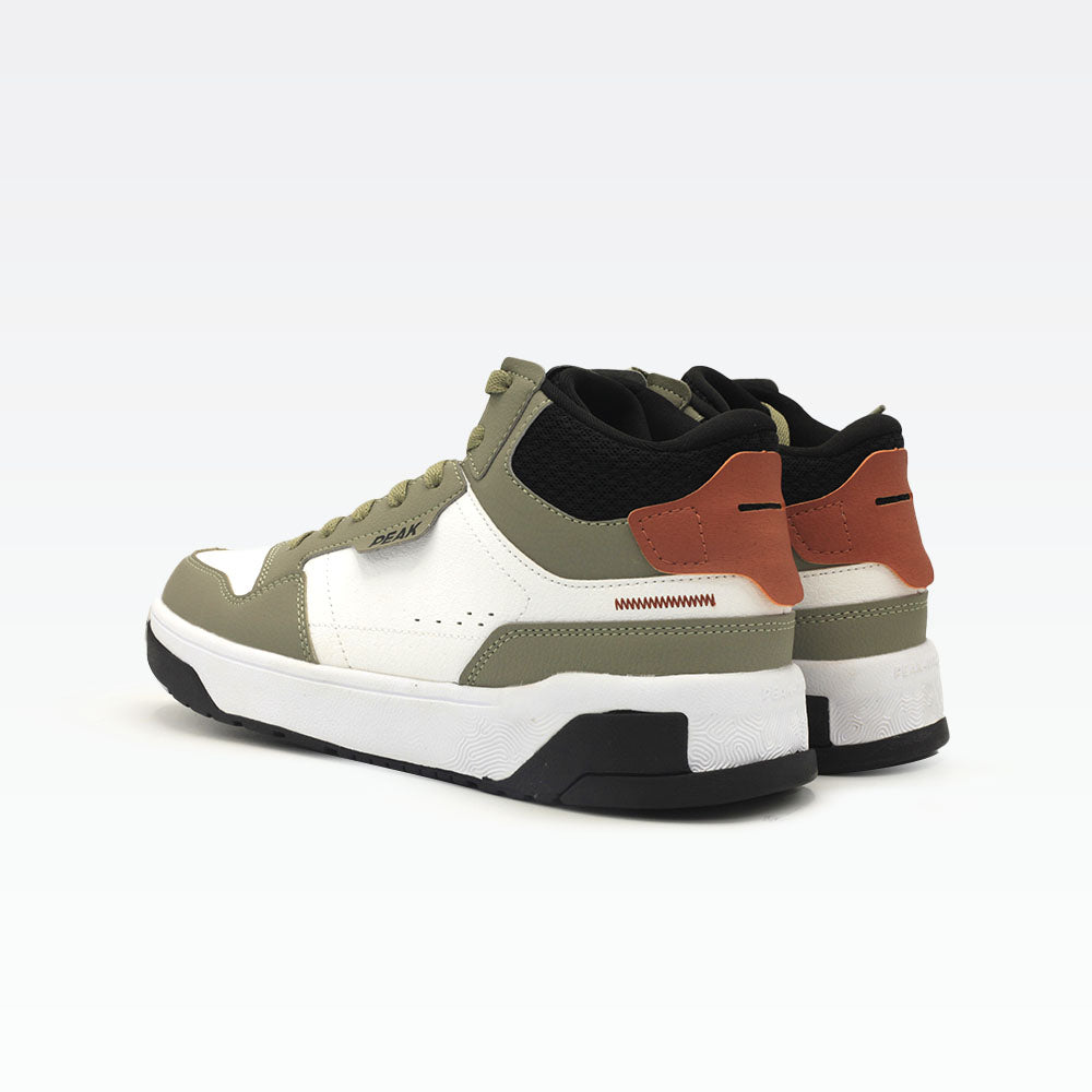 Peak Casual Fashion Shoes White Green
