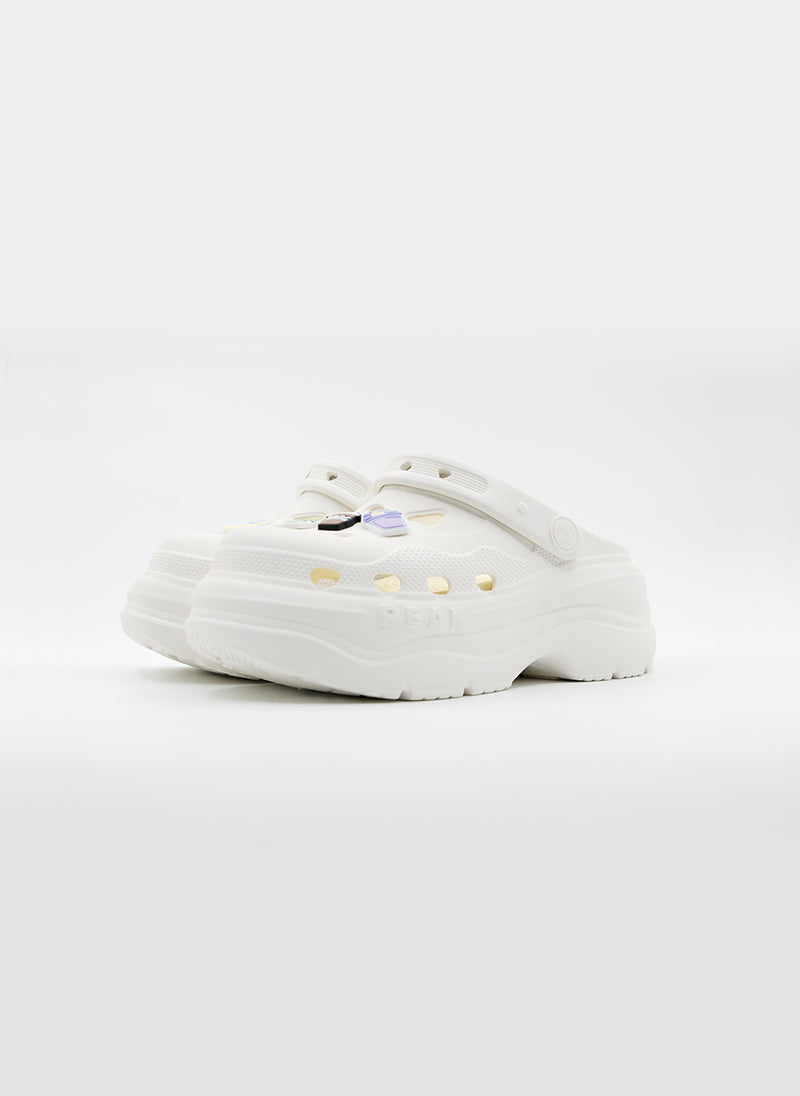 Peak Taichi Sandal Canvas White