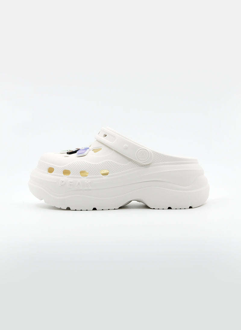 Peak Taichi Sandal Canvas White