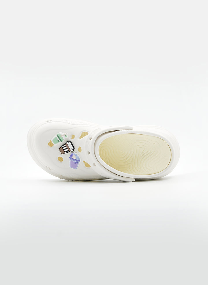 Peak Taichi Sandal Canvas White