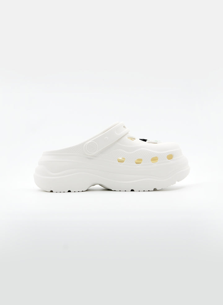 Peak Taichi Sandal Canvas White