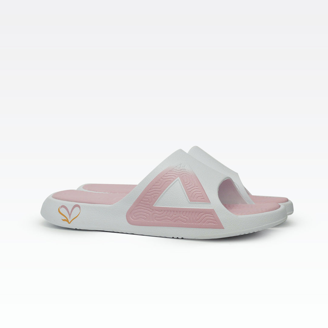 Peak Taichi Slippers White/Pink