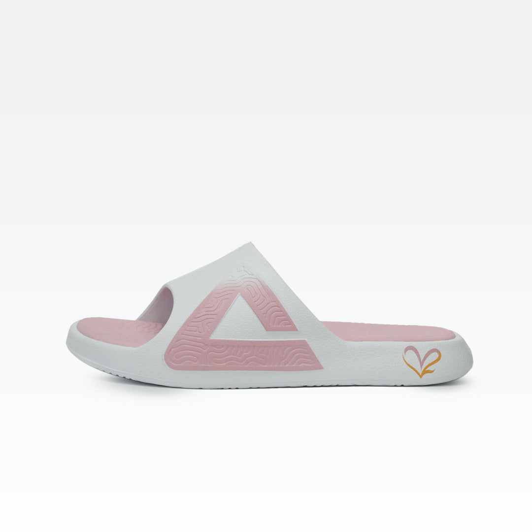Peak Taichi Slippers White/Pink