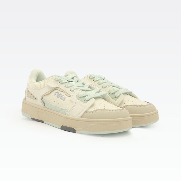 Peak Taichi Culture Shoes OFF WHITE GREEN