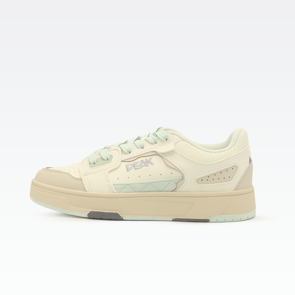 Peak Taichi Culture Shoes OFF WHITE GREEN