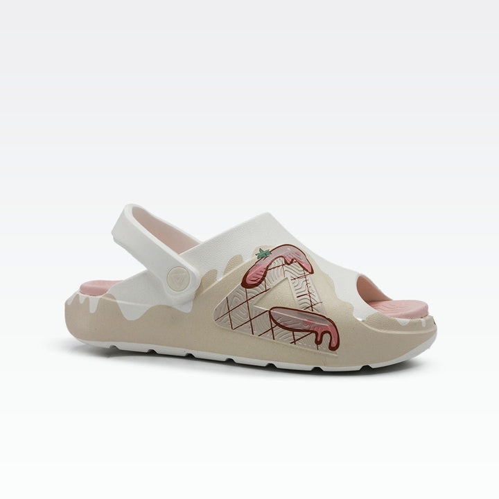 Peak Sandals Off White/Pink
