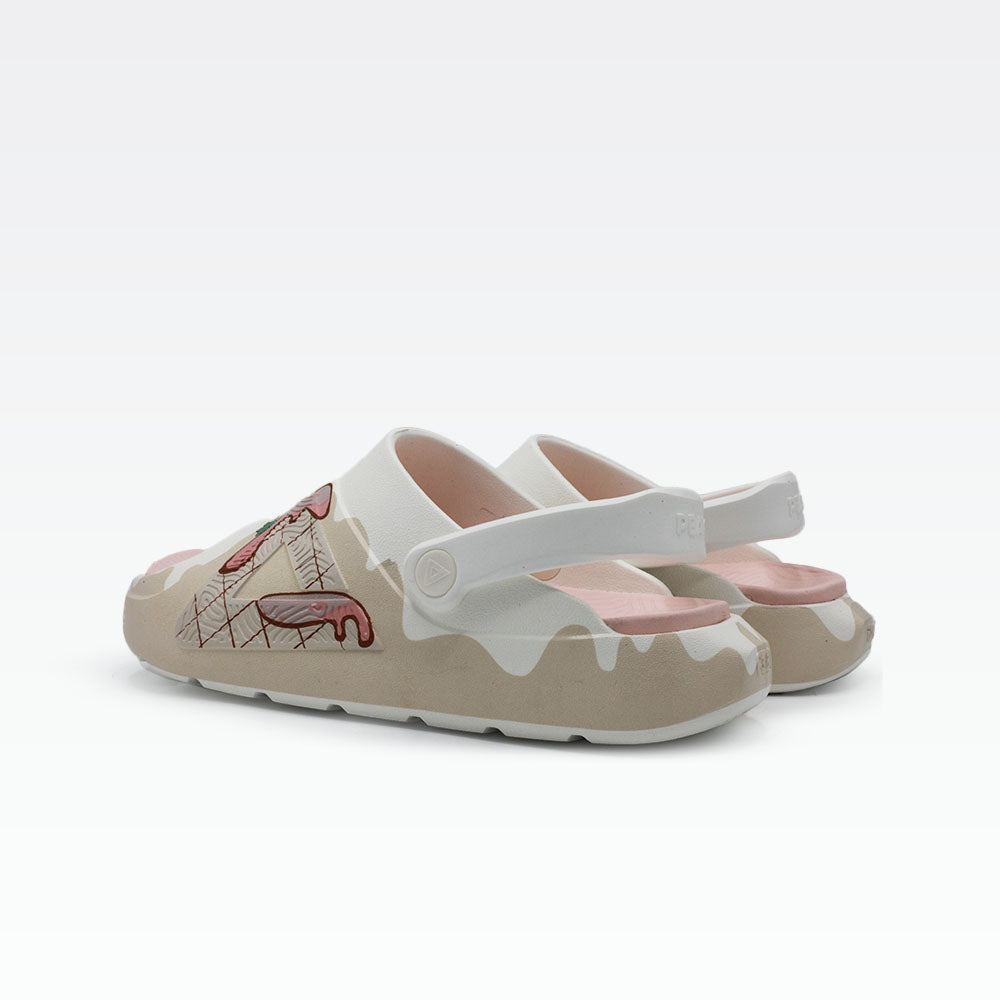 Peak Sandals Off White/Pink