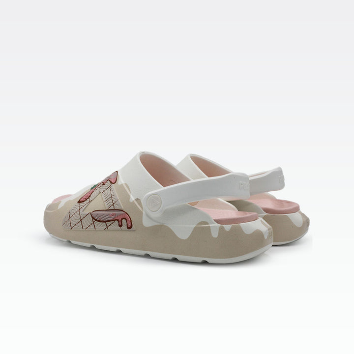 Peak Sandals Off White/Pink