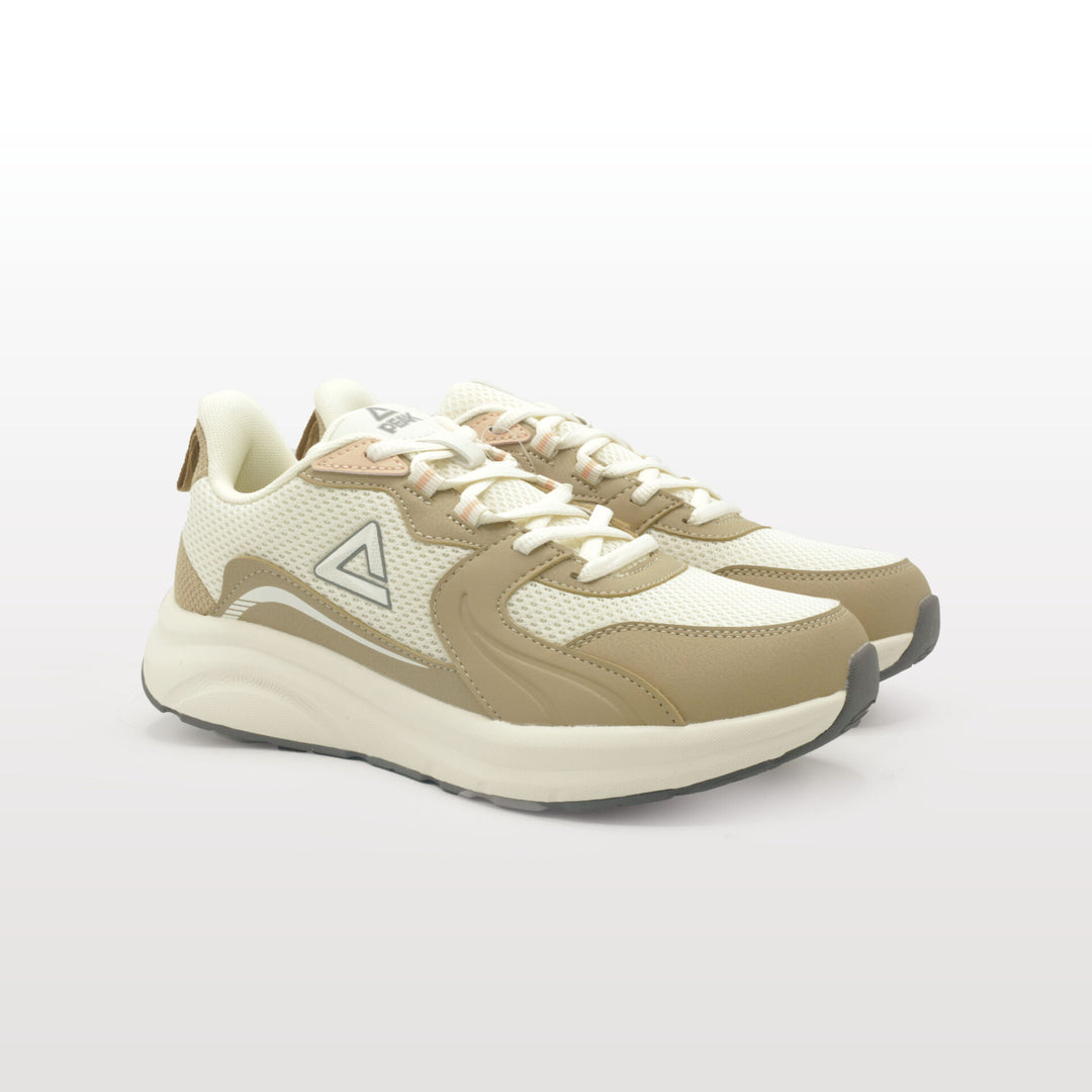 Peak Taichi Walking Shoes Canvas Yellow