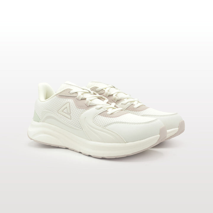 Peak Taichi Walking Shoes White Pink