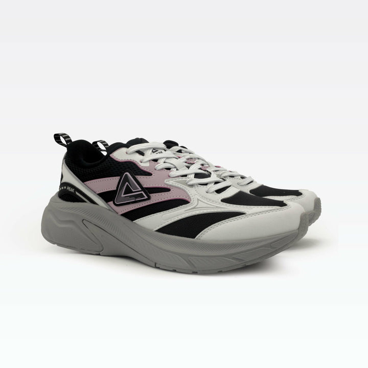 Peak Running Shoes Lt.Grey/Black