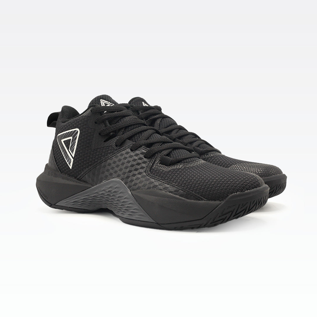 Peak Taichi Basketball Match Shoes Black/Cloud Grey