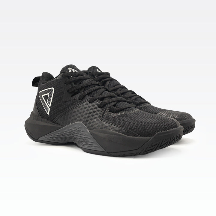 Peak Taichi Basketball Match Shoes Black/Cloud Grey