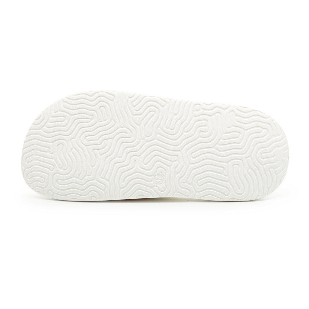 Peak Taichi Sports Slippers White/Yellow