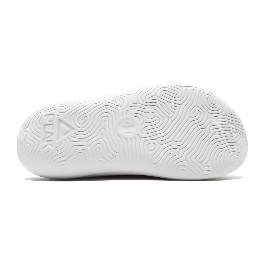Peak Taichi Sports Slippers White/Yellow