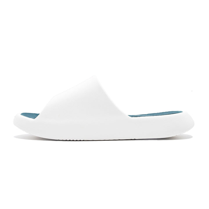Peak Tiachi Taichi Slippers Milky White/Dark Green