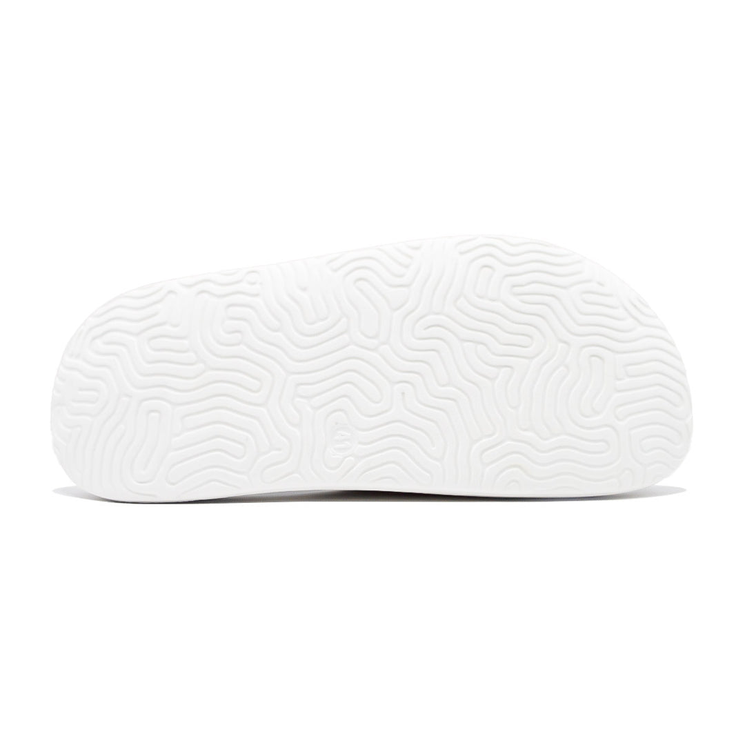 Peak Tiachi Taichi Slippers Milky White/Dark Green