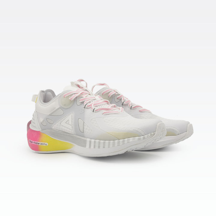 Peak Running Shoes White Fluorescent Rose