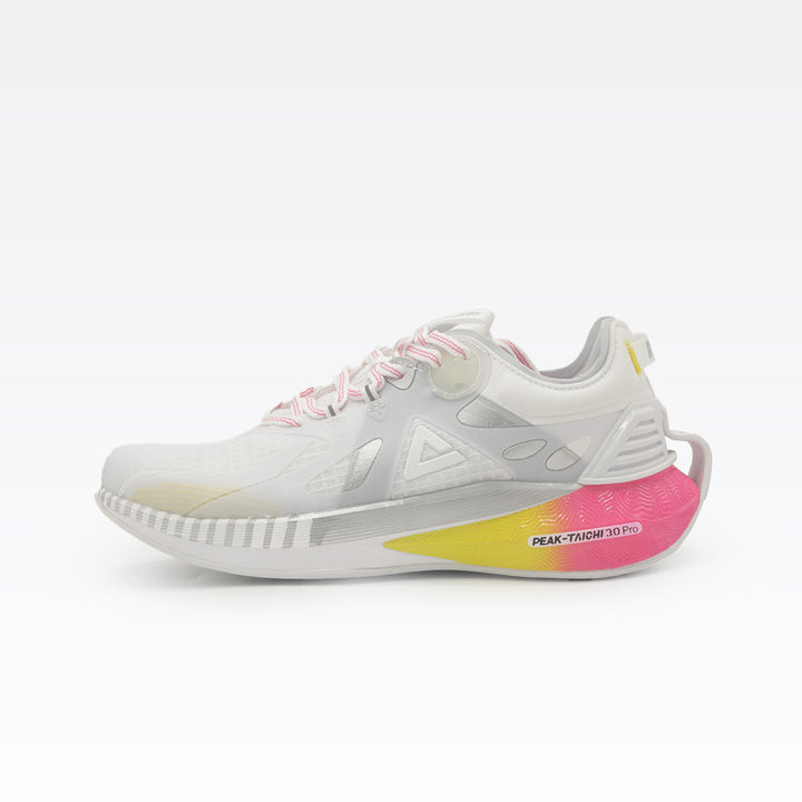 Peak Running Shoes White Fluorescent Rose