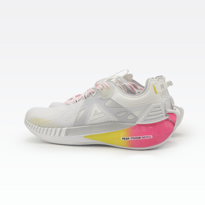 Peak Running Shoes White Fluorescent Rose