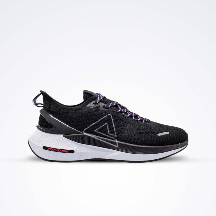 Peak Baskets De Course Femme-Ew14628H- Black/white