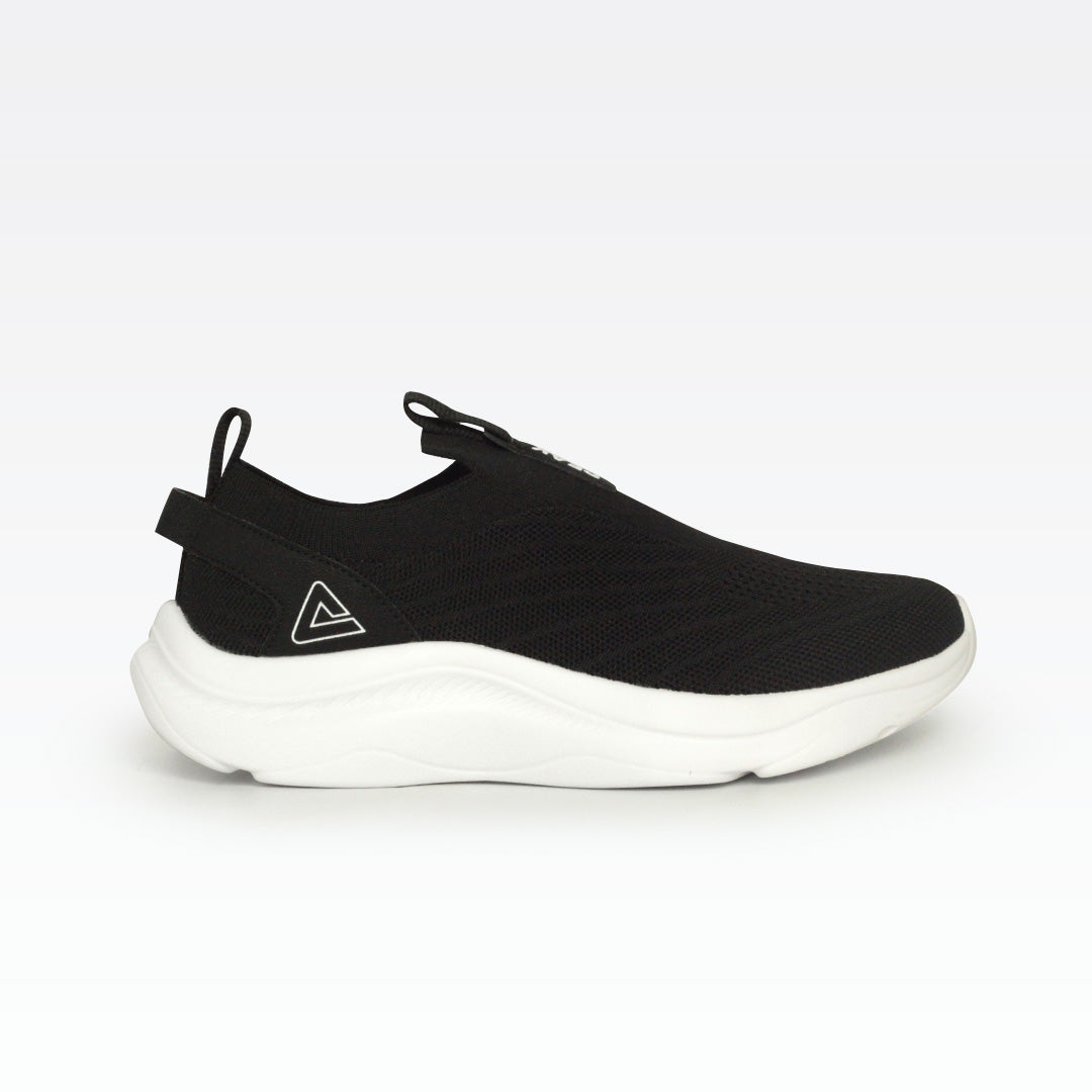 Peak Casual Shoes Black White