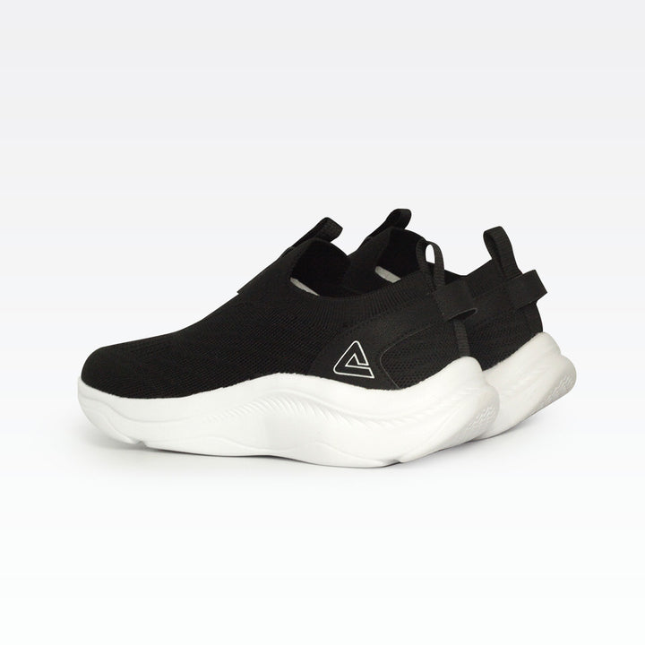 Peak Casual Shoes Black White